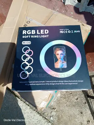 RGB LED 12" Ring Light