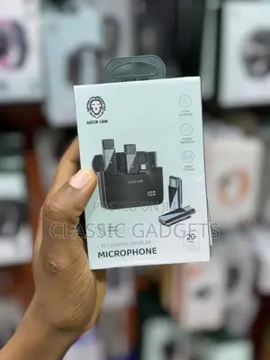 Green Lion 2 in 1 Digital Display Microphone (Type -C)