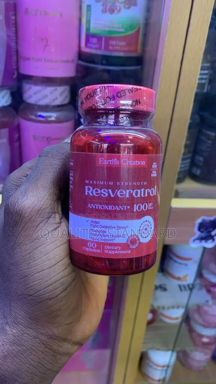 Earth's Creation Resveratrol 60 Capsules