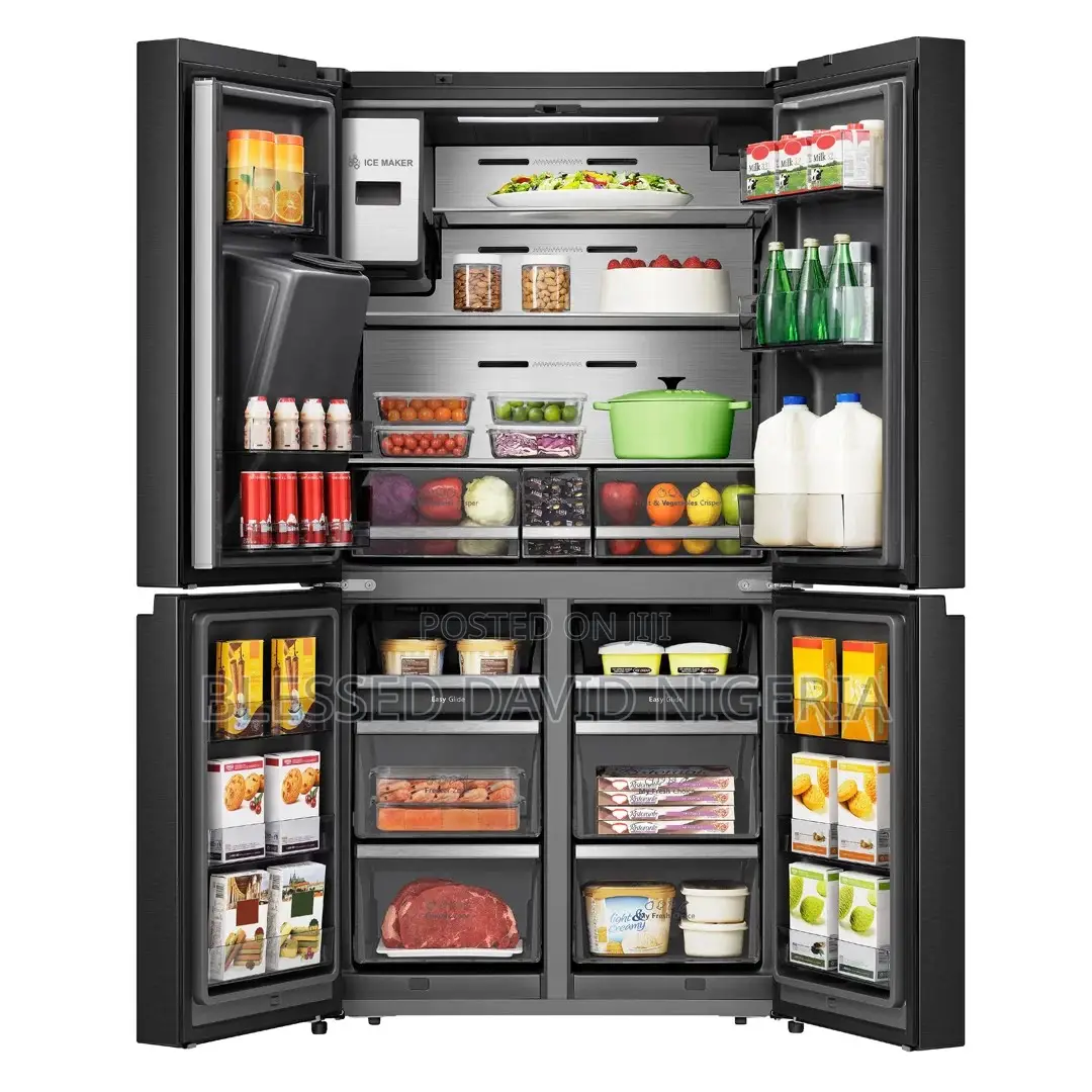 Hisense 68wcd-Rc 538l Side-by-Side Pureflat Smart Fridge