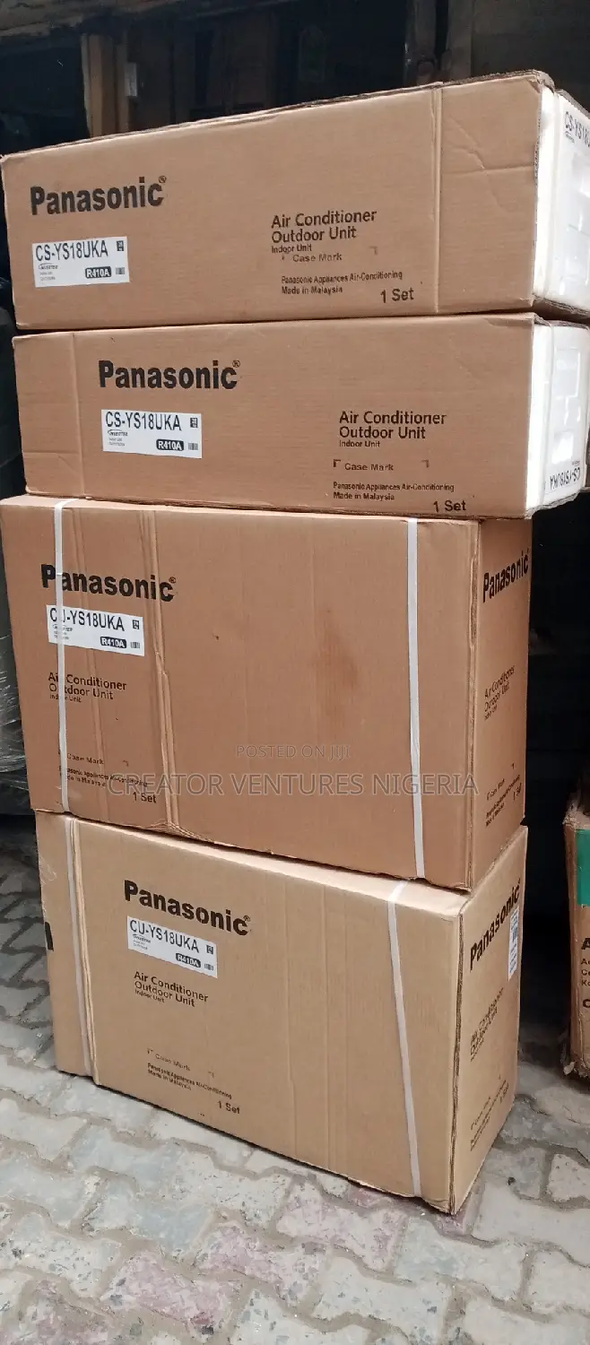 Panasonic Inverter Split Unit Ac,Fully Copper,Fast Cooling