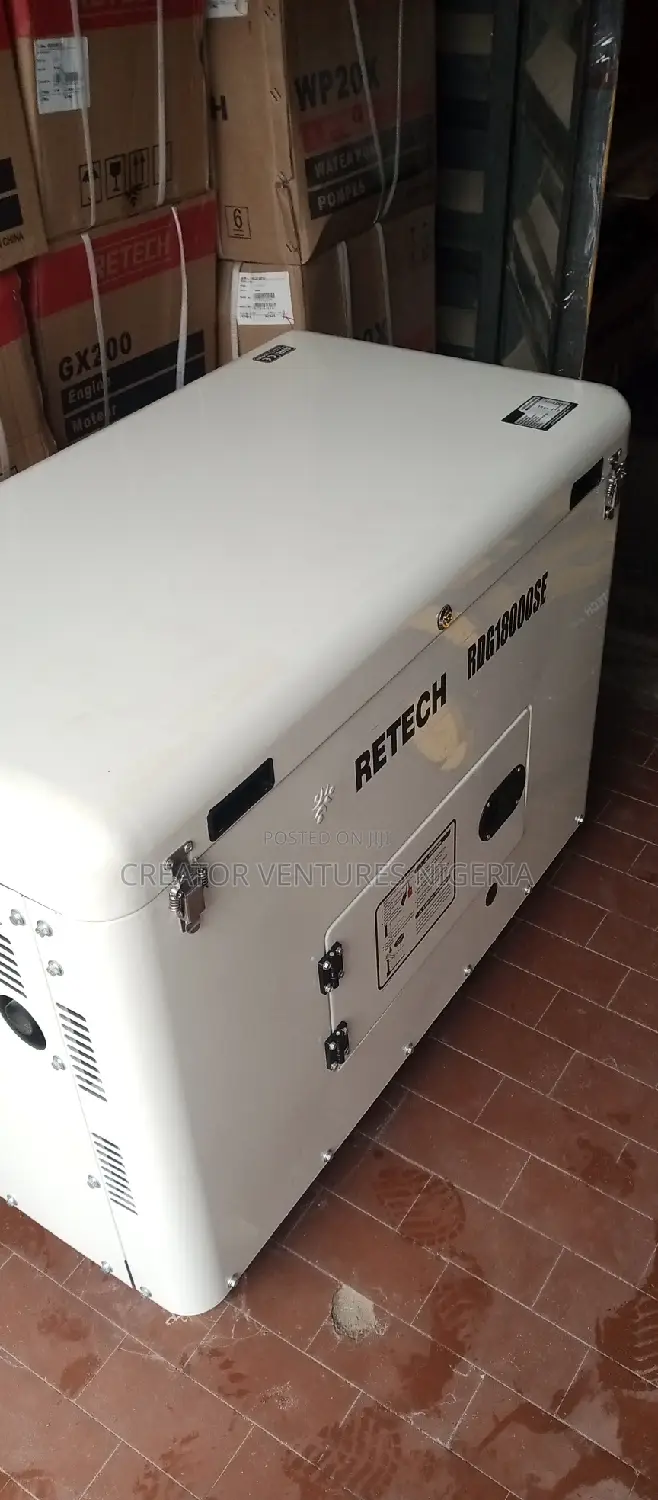 Retech 8.5kw Sound Proof DIESEL Generator, Fully Copper