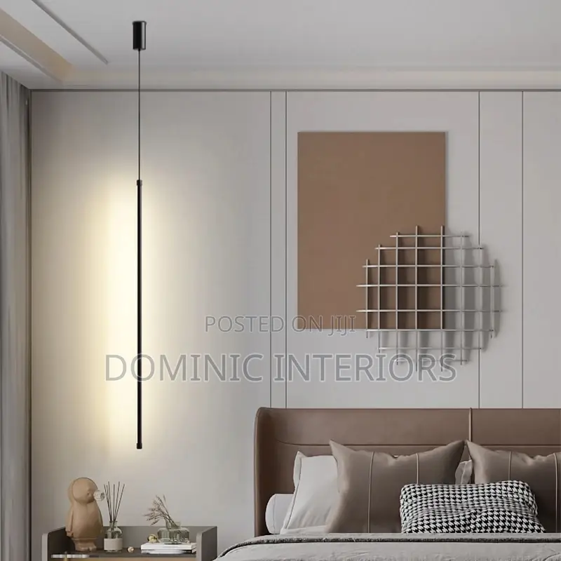 Minimalist Black Aluminium Chandelier