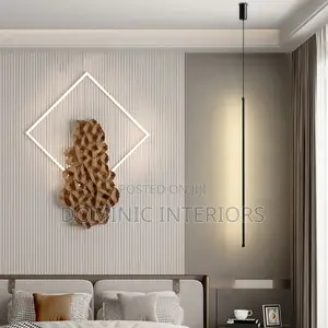 Minimalist Black Aluminium Chandelier