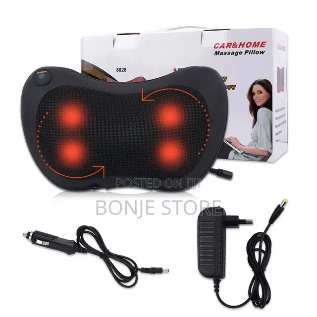 Back and Neck Massager - Deep Tissue Kneading Massage Pillow