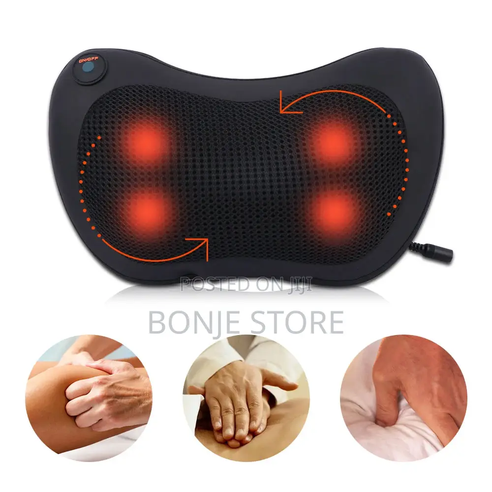 Back and Neck Massager - Deep Tissue Kneading Massage Pillow