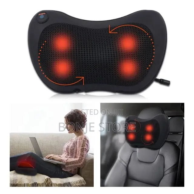 Back and Neck Massager - Deep Tissue Kneading Massage Pillow