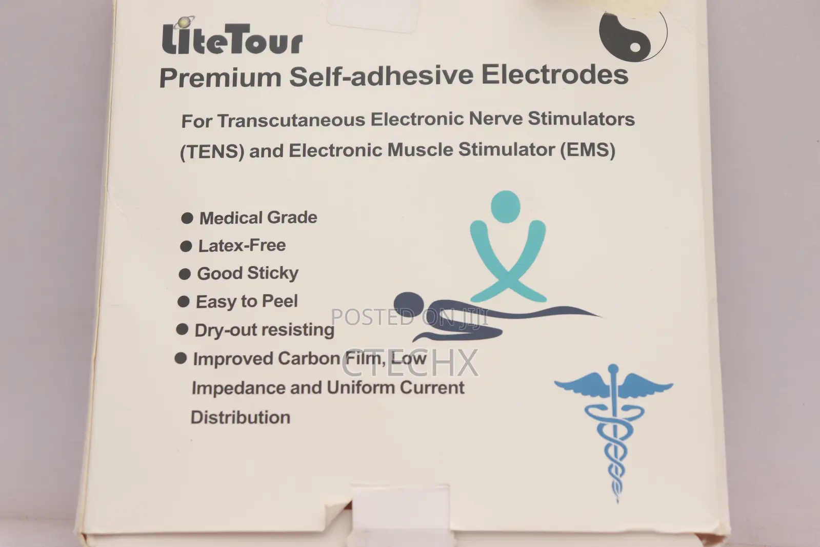 Reusable Electrodes Pads for TENS Massager 8-Pack
