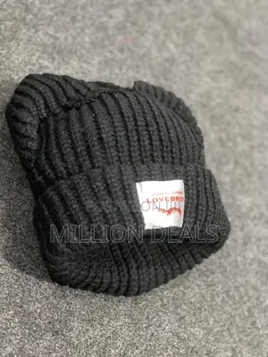 Stylish Big Black Classic Beanie Head Warmer