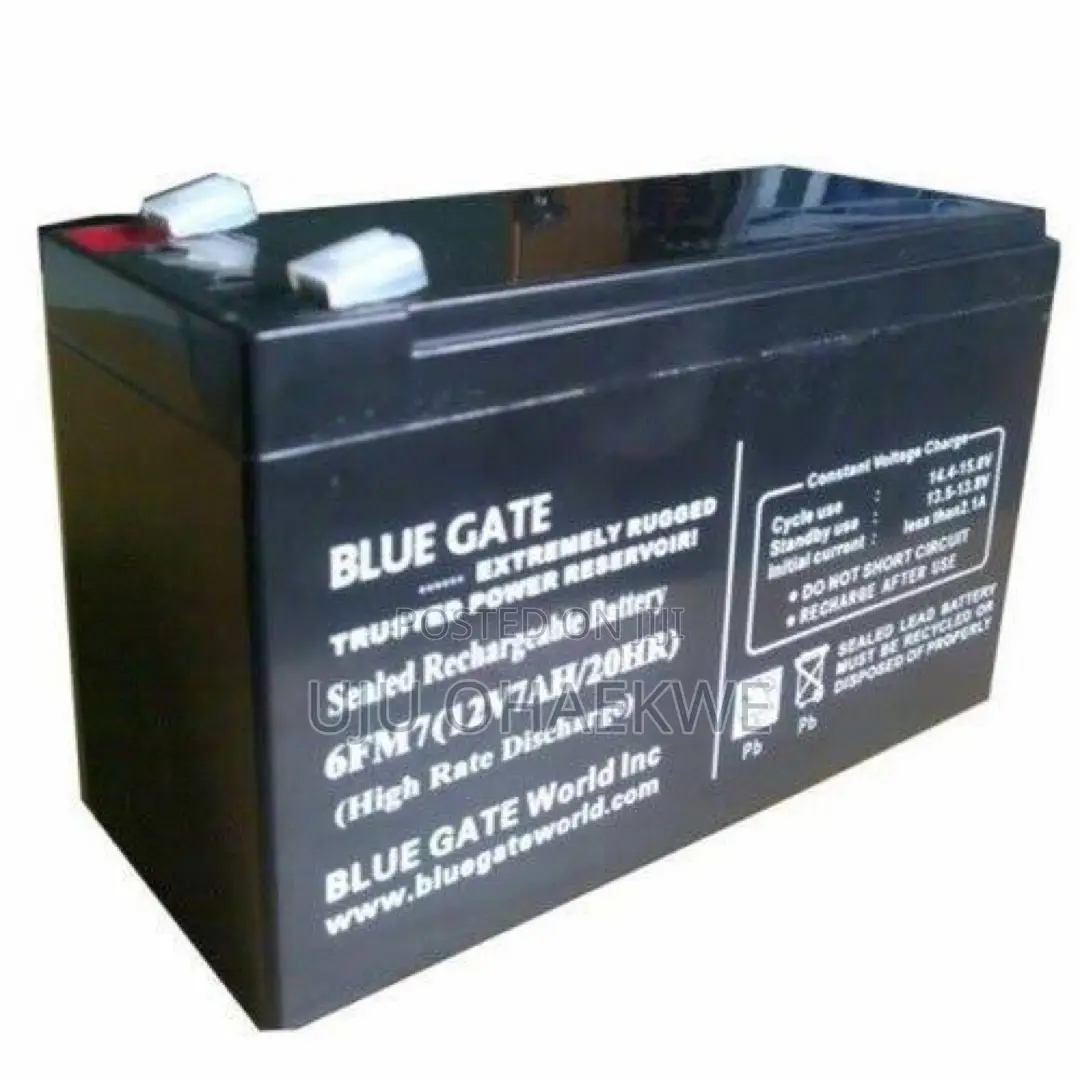 Bluegate Replacement Battery 12v/7ah