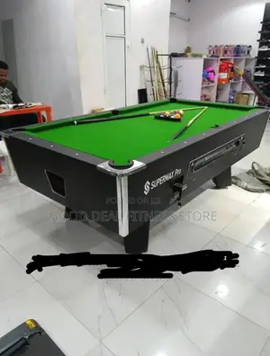 7ft Foreign Marble and Coin Operated Snooker Board