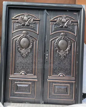 Solid 5ft Copper Cast Door Water Friendly