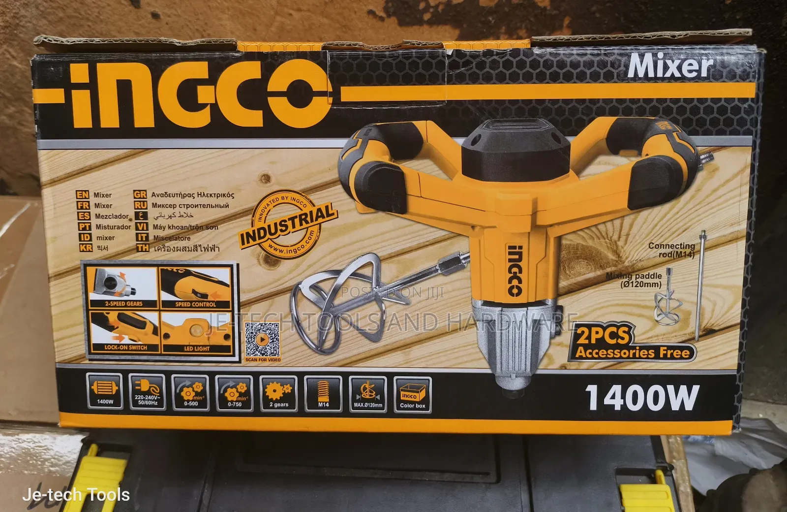 Ingco Paint Mixer 1400W