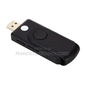 DOD Military CAC USB Smart Chip Card Reader For Windows, MAC
