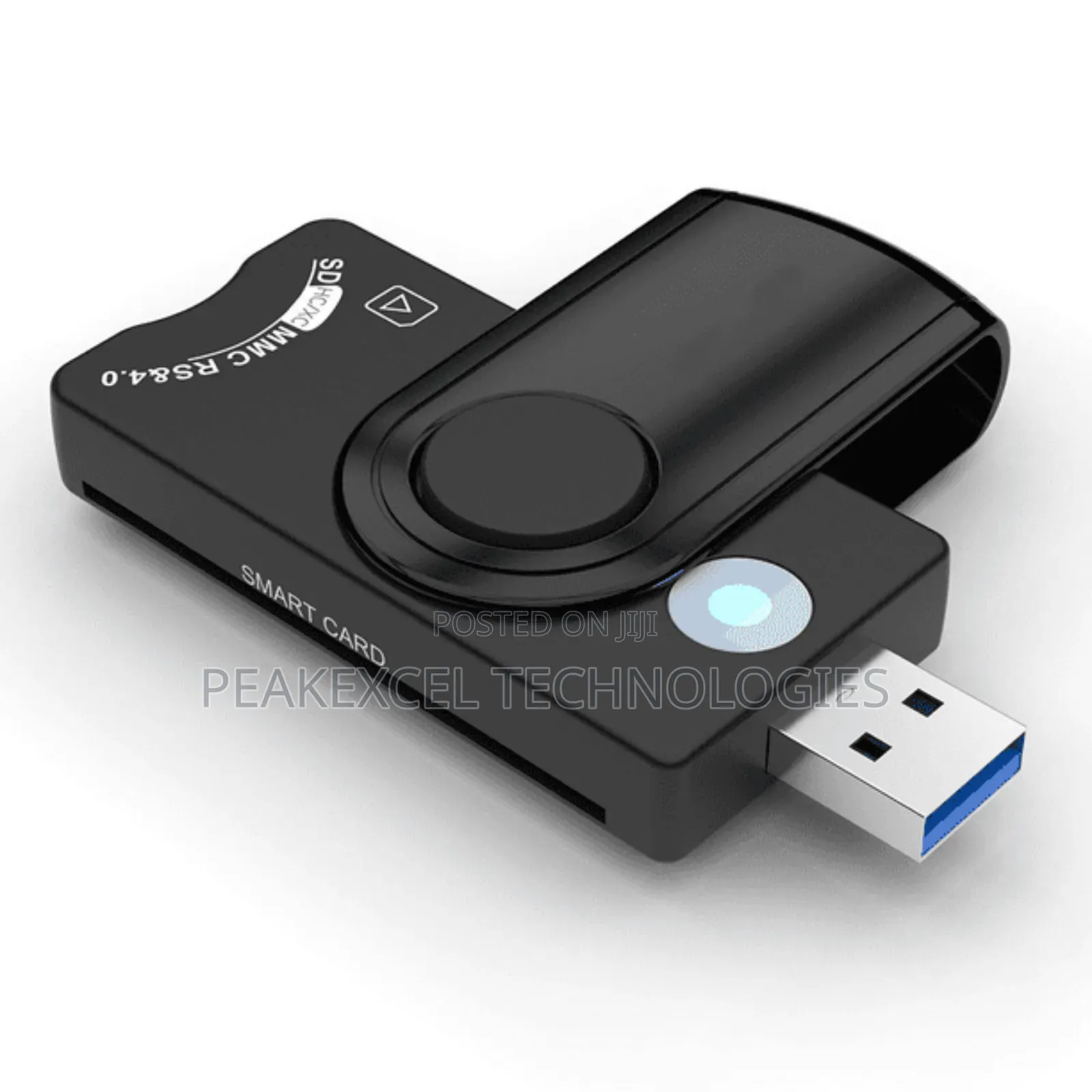 DOD Military CAC USB Smart Chip Card Reader For Windows, MAC