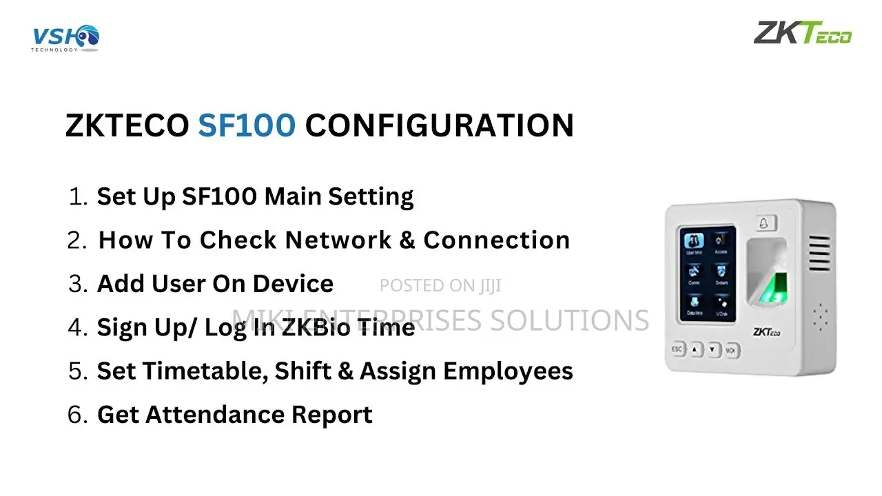 Zkteco Stand Alone A&C Device - Sf100(Id)