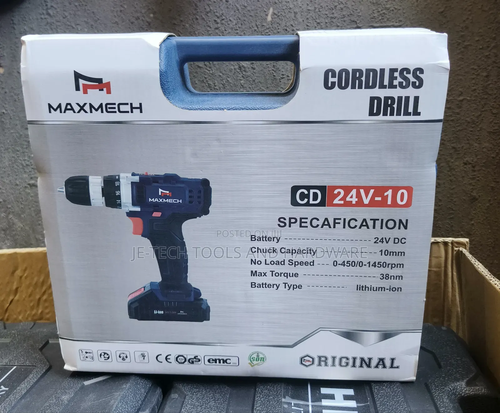 Cordless Drill Screw Driver - 24volts