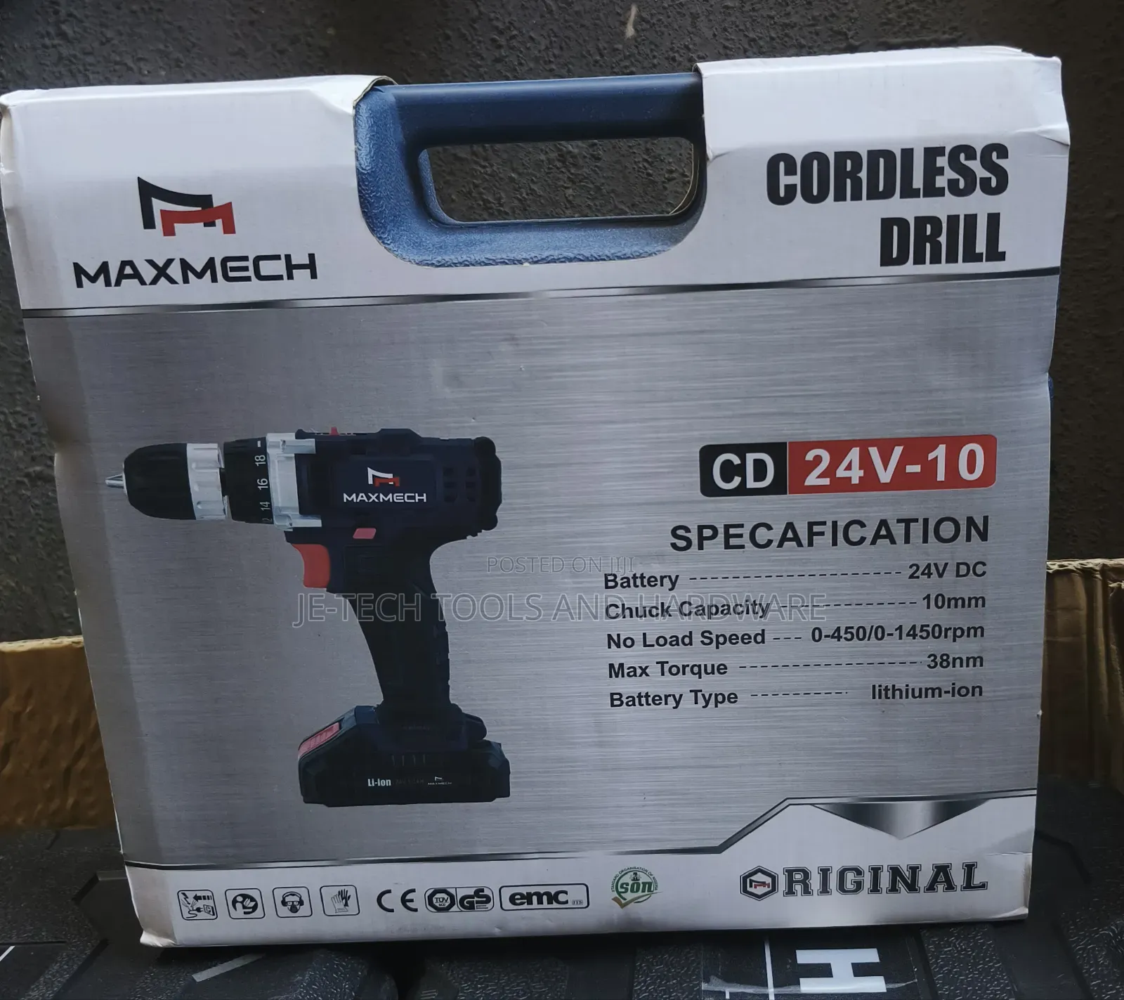 Cordless Drill Screw Driver - 24volts