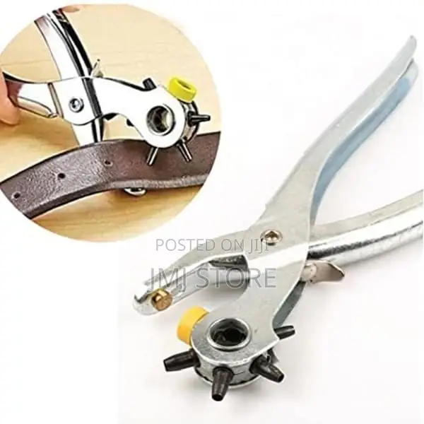 Leather Hole Punch Grommet Setting Tool Kit - 3pieces