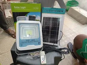 100w Solar Floodlight With Solar Panel