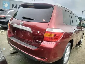 Toyota Highlander 2008 Red