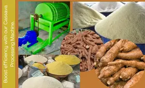 High-Speed Complete Garri 60bags of 50kg/Day Machine