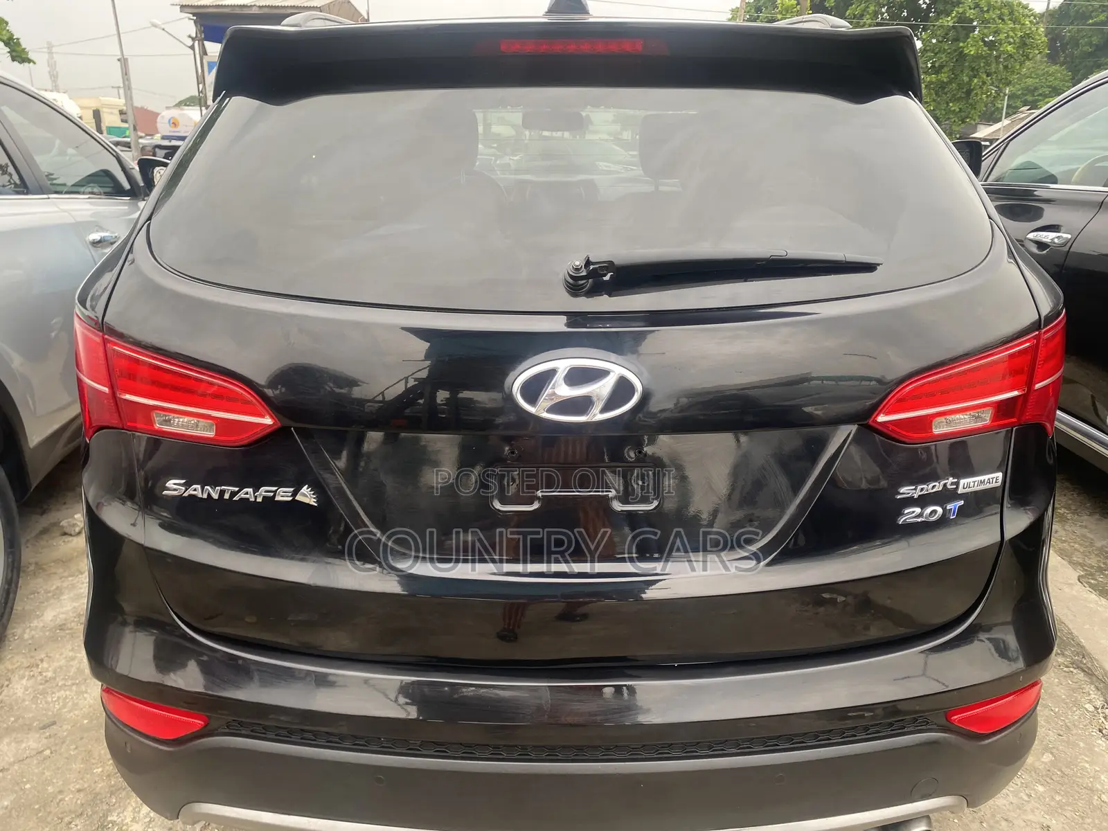 Hyundai Santa Fe SE AWD 2016 Black