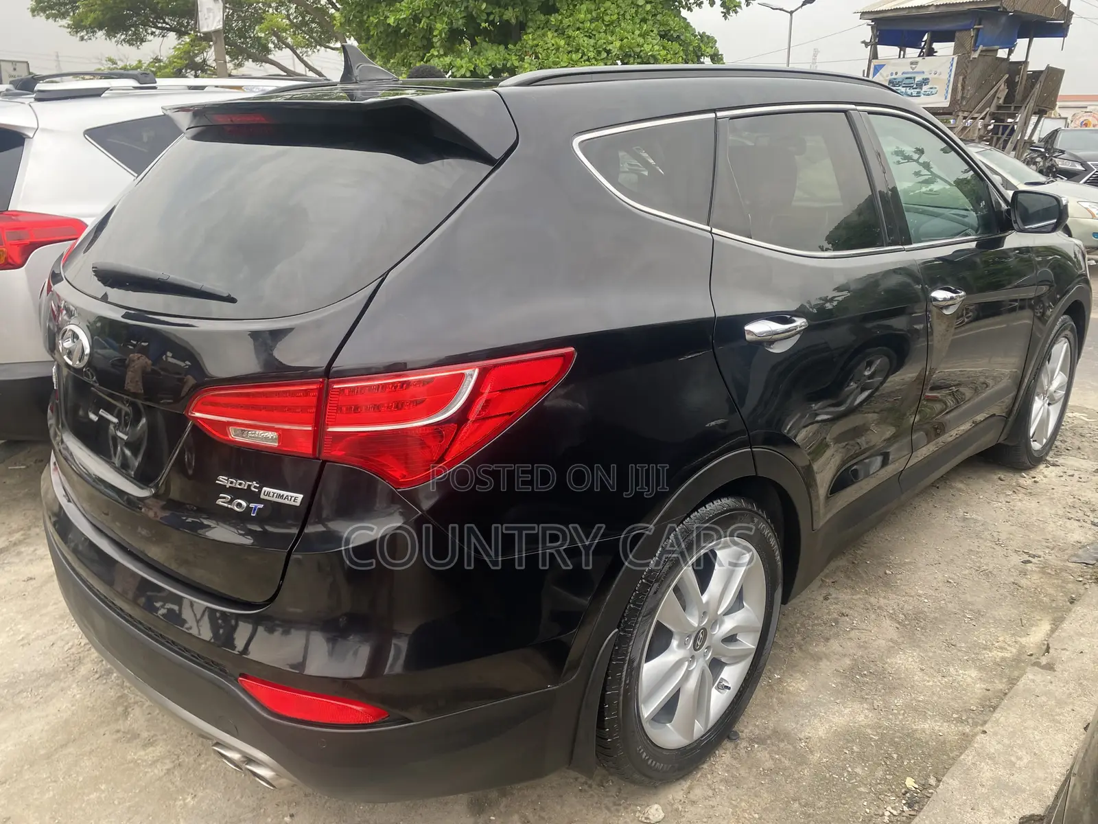 Hyundai Santa Fe SE AWD 2016 Black