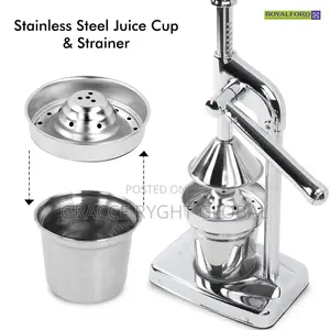 Stainless Steel Manual Citrus Juicer