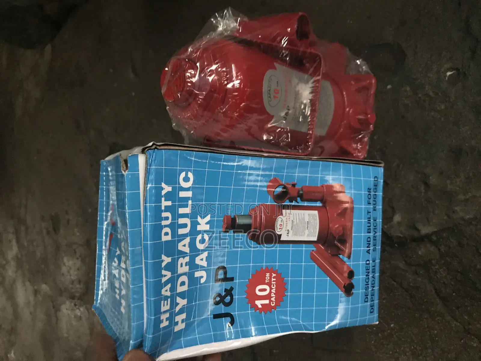 Heavy Duty Hydraulic Motor Jack 10tons