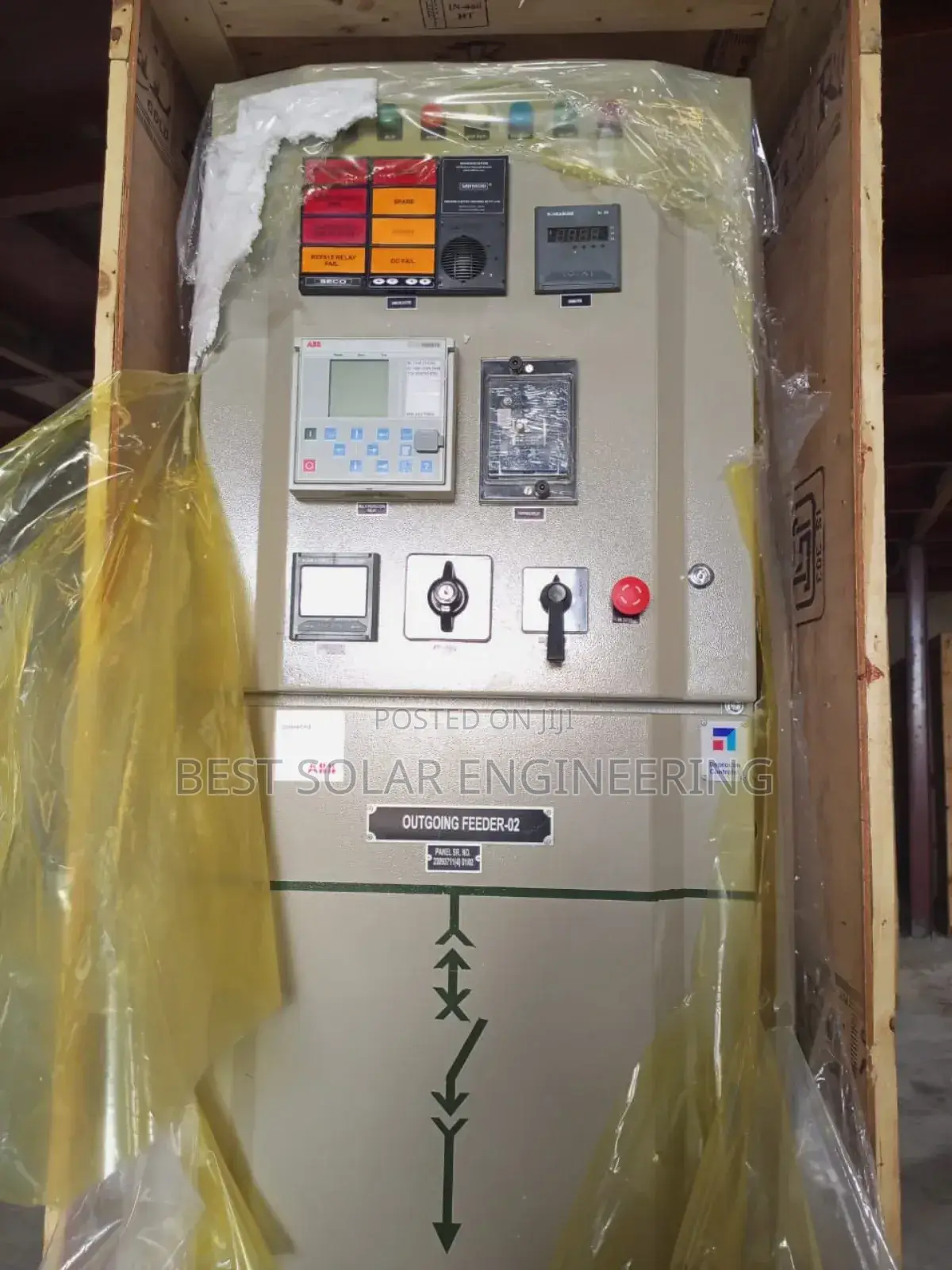 11kv Ht Abb Indoor Electric Panel (Outgoing)