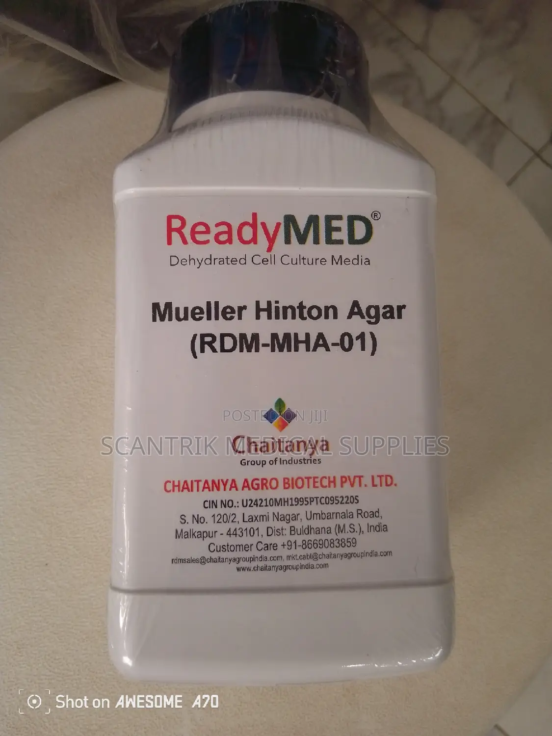 Mueller Hinton Agar RDM MHA-01