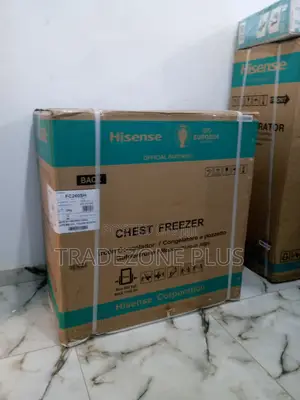 Brand New Siver Hisense Chest Freezer