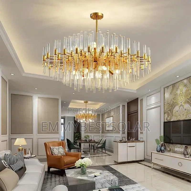 Led Crystal Chandelier Light