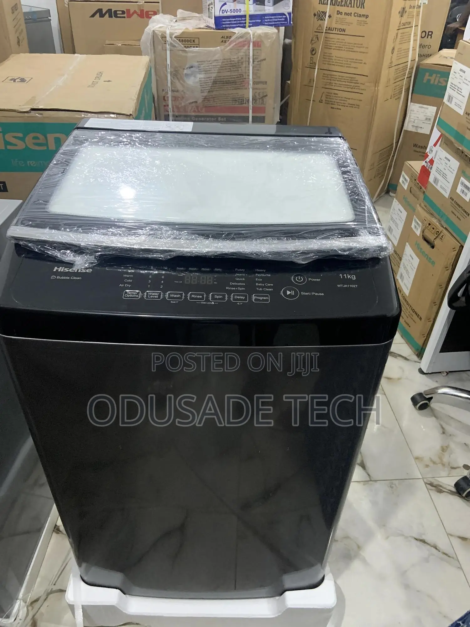 Efficient Automatic Hisense 10.5kg Top Loader 1102t-Wtja