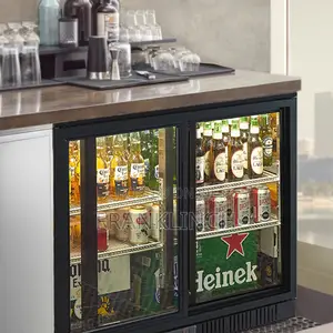 Commercial Back Bar Beer Cooler.