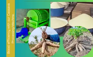 Top Performance Garri Machine at 200kg/Hr, 60bags 50kg/Day