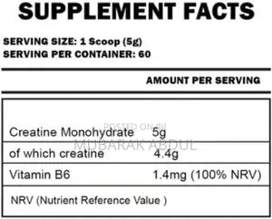 Kelvin Levrone Creatine Monohydrate