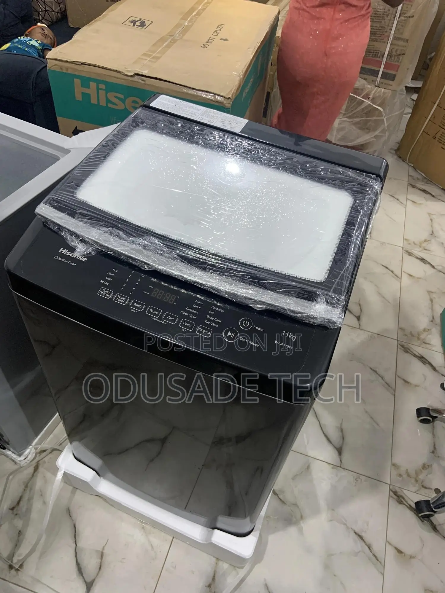 Original Automatic Hisense 10.5kg Top Loader 1102t-Wtja