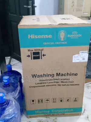 Silver Washing Machine 10.5kg Hisense