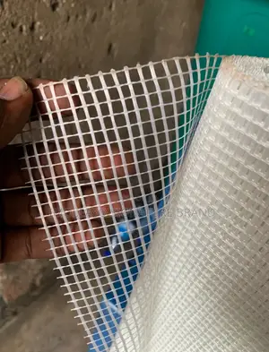 Photo - White Fiber Glass Mesh Wire