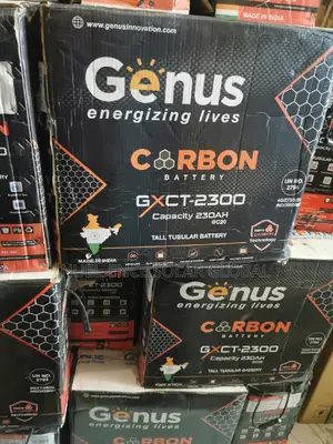 12v 230ahs Genus Carbon Tall Tubular