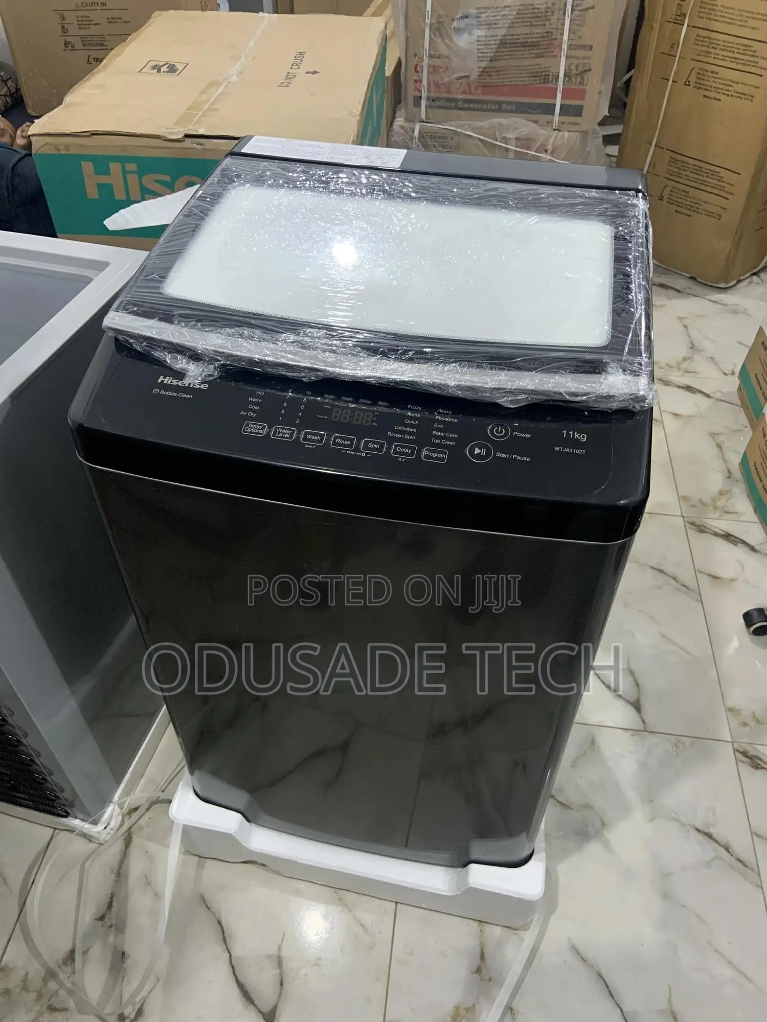 Reliable Automatic Hisense 10.5kg Top Loader 1102t-Wtja