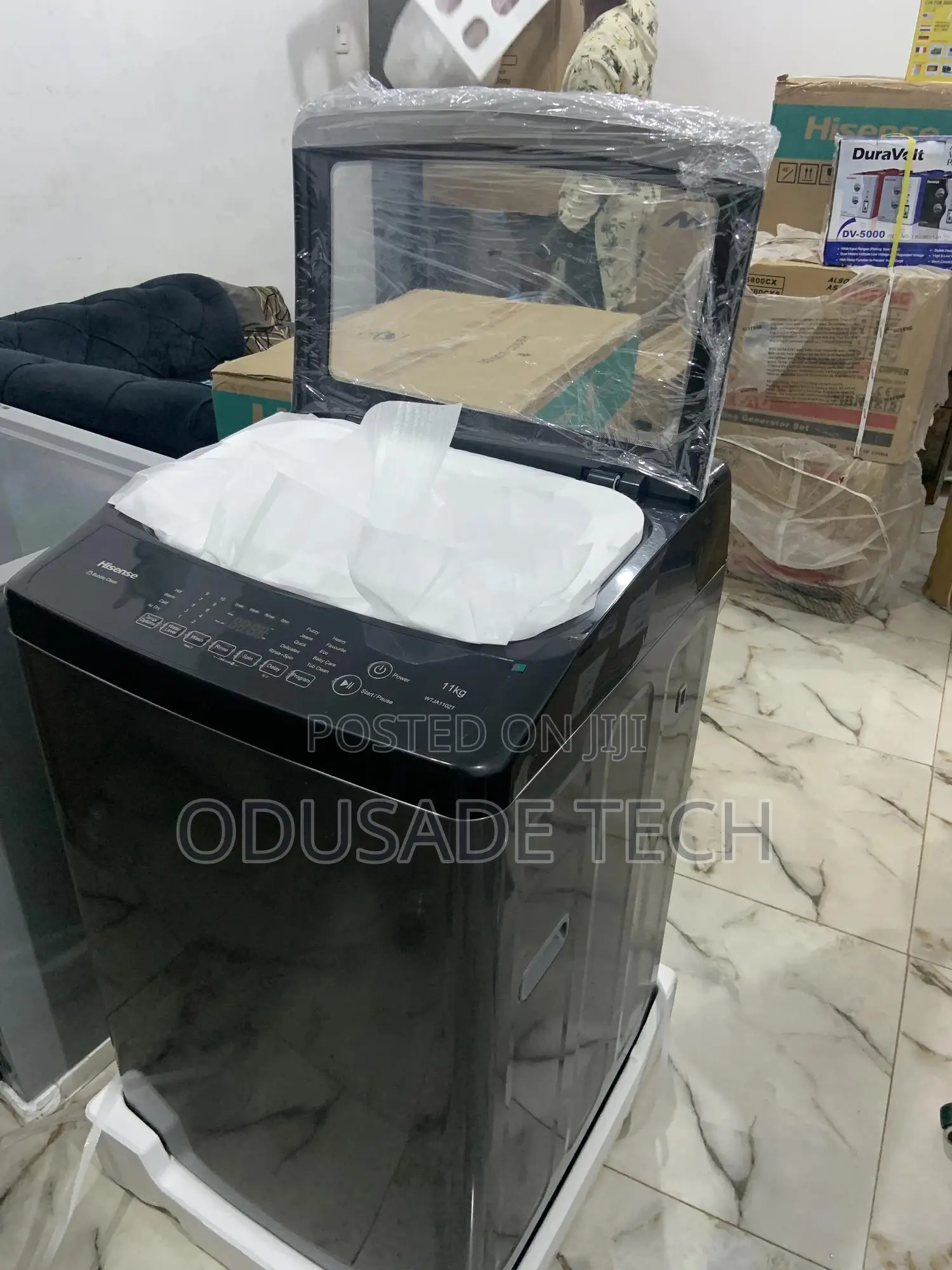 High Quality Automatic Hisense 10.5kg Top Loader 1102t-Wtja