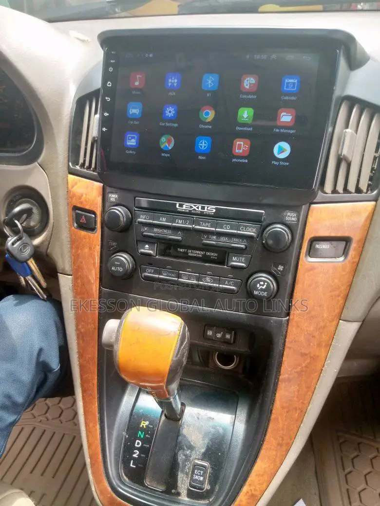 Lexus Rx 300 Android Screen With Reverse Camera