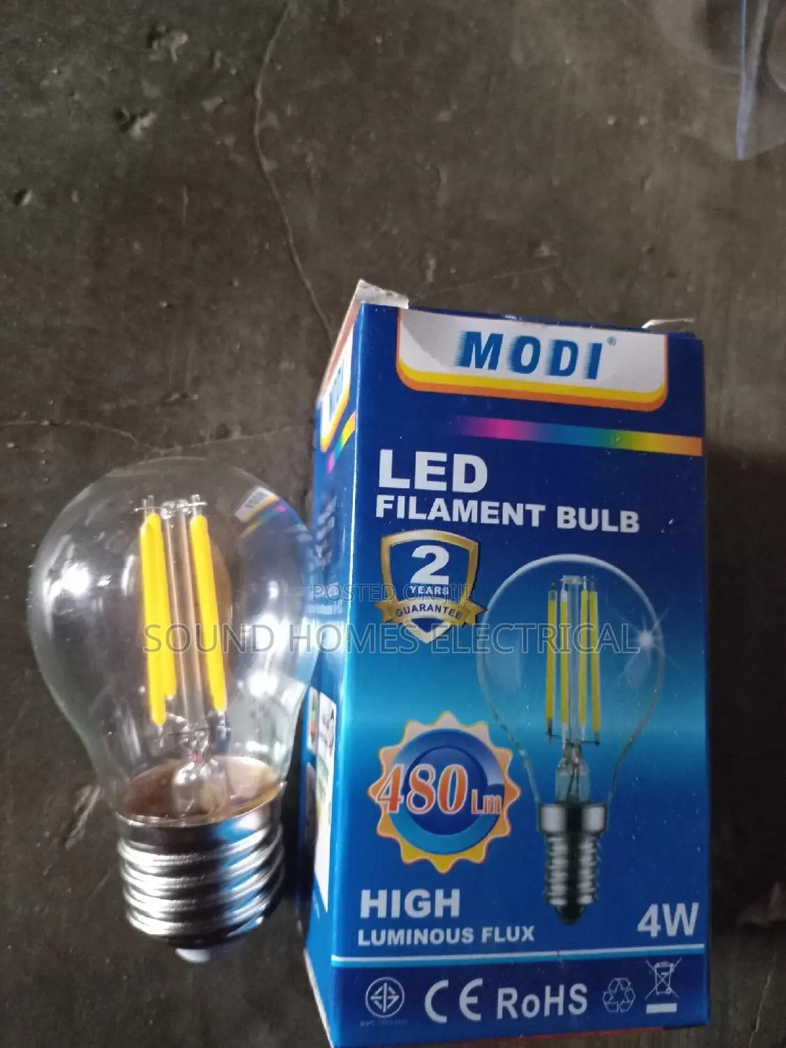 G45 Filament Bulb