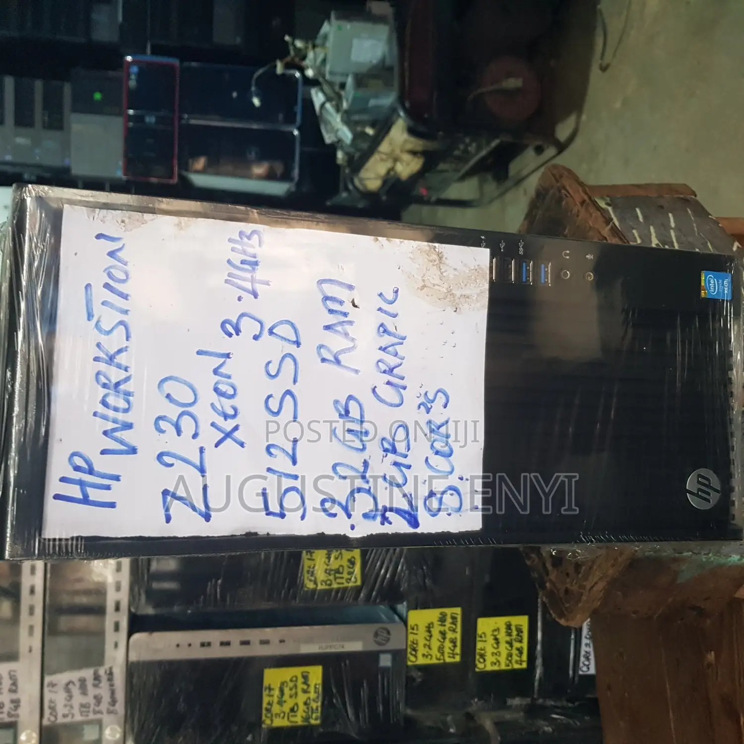 Desktop Computer HP Z230 32GB Intel Xeon SSD 512GB