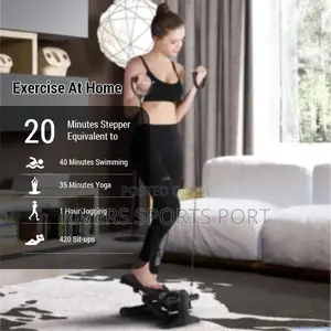 Bicycle Foldable Pedal Mini Stepper Machine With Counter
