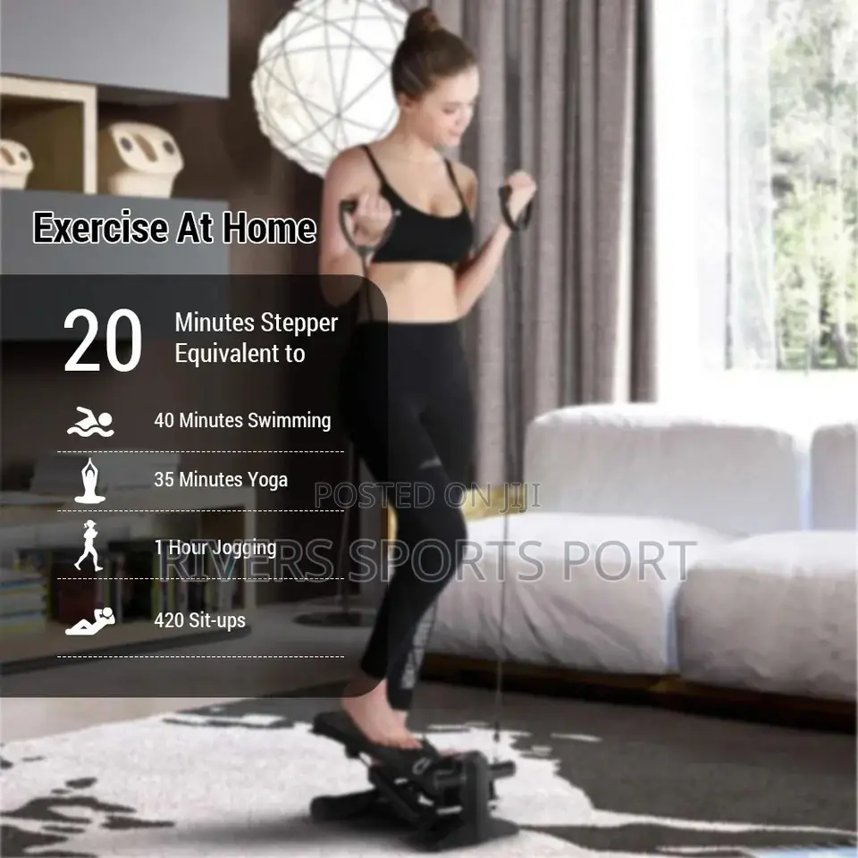 Bicycle Foldable Pedal Mini Stepper Machine With Counter