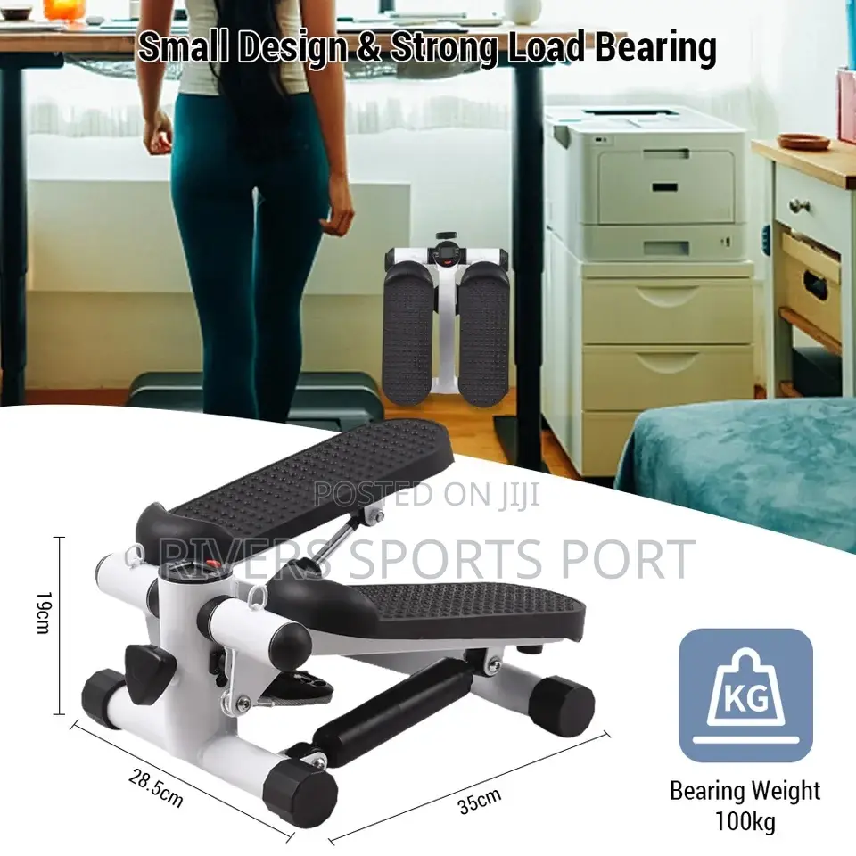 Bicycle Foldable Pedal Mini Stepper Machine With Counter
